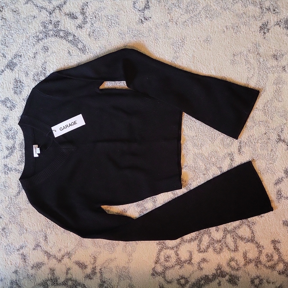 Garage Women's Black Sweater - size: S
